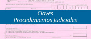 Claves procedimientos judiciales